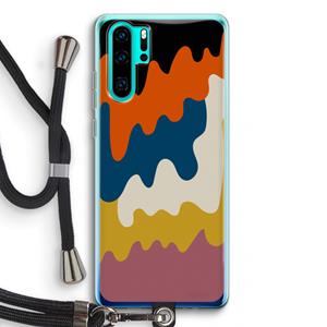 CaseCompany Baar A: Huawei P30 Pro Transparant Hoesje met koord