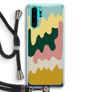 CaseCompany Baar B: Huawei P30 Pro Transparant Hoesje met koord