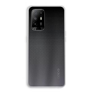 CaseCompany Musketon Halftone: Oppo A95 5G Transparant Hoesje