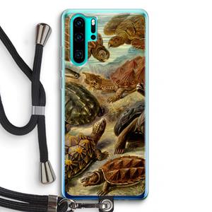 CaseCompany Haeckel Chelonia: Huawei P30 Pro Transparant Hoesje met koord