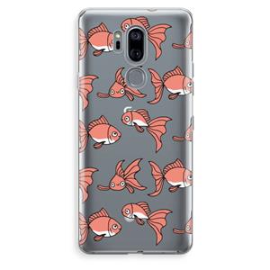 CaseCompany Blub: LG G7 Thinq Transparant Hoesje