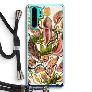 CaseCompany Haeckel Nepenthaceae: Huawei P30 Pro Transparant Hoesje met koord
