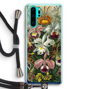 CaseCompany Haeckel Orchidae: Huawei P30 Pro Transparant Hoesje met koord