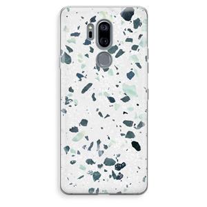 CaseCompany Terrazzo N°2: LG G7 Thinq Transparant Hoesje