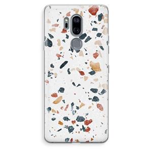 CaseCompany Terrazzo N°4: LG G7 Thinq Transparant Hoesje