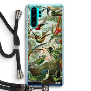 CaseCompany Haeckel Trochilidae: Huawei P30 Pro Transparant Hoesje met koord