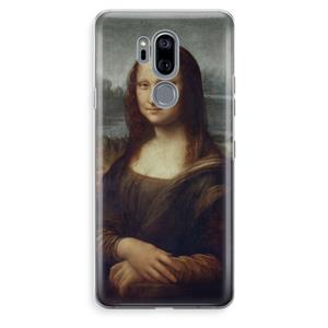 CaseCompany Mona Lisa: LG G7 Thinq Transparant Hoesje