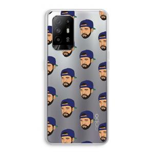 CaseCompany Drake Away: Oppo A95 5G Transparant Hoesje