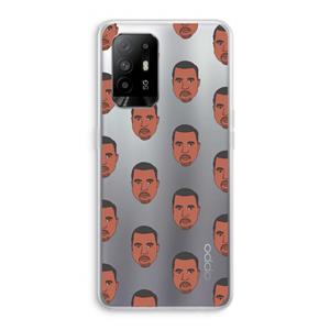 CaseCompany Kanye Call Me℃: Oppo A95 5G Transparant Hoesje