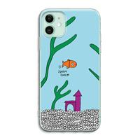 CaseCompany Aquarium: iPhone 11 Transparant Hoesje