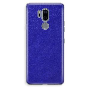 CaseCompany Majorelle Blue: LG G7 Thinq Transparant Hoesje