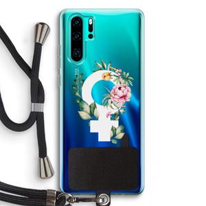 CaseCompany Venus: Huawei P30 Pro Transparant Hoesje met koord
