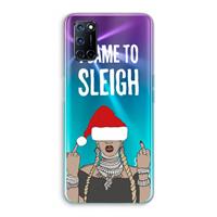CaseCompany Came To Sleigh: Oppo A92 Transparant Hoesje