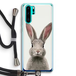 CaseCompany Daisy: Huawei P30 Pro Transparant Hoesje met koord