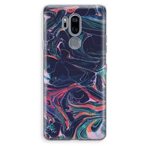 CaseCompany Light Years Beyond: LG G7 Thinq Transparant Hoesje