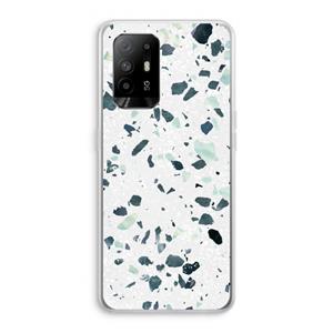 CaseCompany Terrazzo N°2: Oppo A95 5G Transparant Hoesje