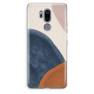 CaseCompany Geo #1: LG G7 Thinq Transparant Hoesje
