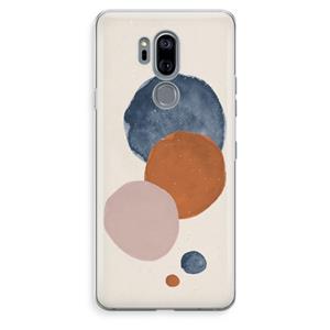 CaseCompany Geo #4: LG G7 Thinq Transparant Hoesje