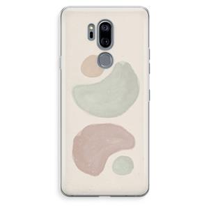 CaseCompany Geo #10: LG G7 Thinq Transparant Hoesje