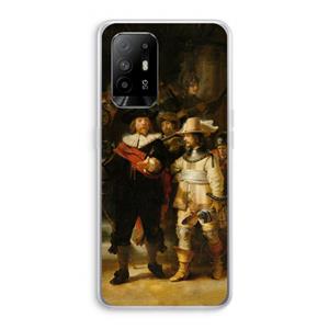 CaseCompany De Nachtwacht: Oppo A95 5G Transparant Hoesje