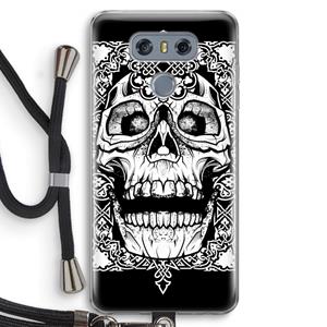 CaseCompany Seek & Destroy: LG G6 Transparant Hoesje met koord