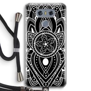 CaseCompany It's Complicated: LG G6 Transparant Hoesje met koord