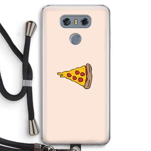 CaseCompany You Complete Me #1: LG G6 Transparant Hoesje met koord