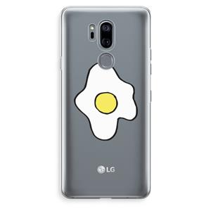 CaseCompany Spiegelei: LG G7 Thinq Transparant Hoesje