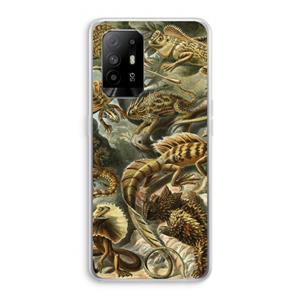 CaseCompany Haeckel Lacertilia: Oppo A95 5G Transparant Hoesje