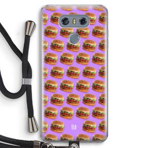 CaseCompany Giants: LG G6 Transparant Hoesje met koord