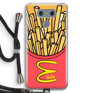 CaseCompany McElodie: LG G6 Transparant Hoesje met koord