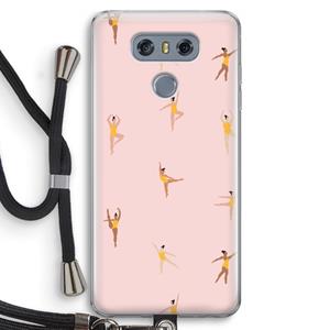 CaseCompany Dans #2: LG G6 Transparant Hoesje met koord