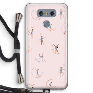 CaseCompany Dancing #3: LG G6 Transparant Hoesje met koord
