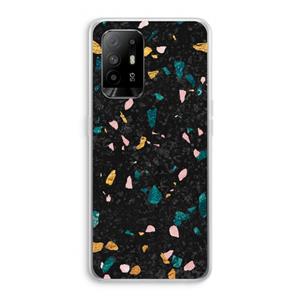 CaseCompany Terrazzo N°10: Oppo A95 5G Transparant Hoesje