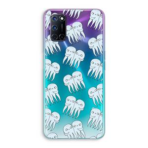 CaseCompany Octopussen: Oppo A92 Transparant Hoesje