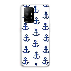 CaseCompany Ankers: Oppo A95 5G Transparant Hoesje