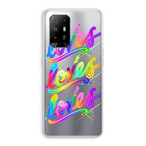 CaseCompany Loves: Oppo A95 5G Transparant Hoesje