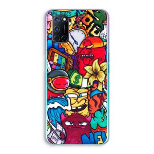 CaseCompany No Rules: Oppo A92 Transparant Hoesje