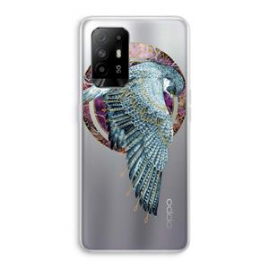 CaseCompany Golden Falcon: Oppo A95 5G Transparant Hoesje