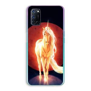 CaseCompany Last Unicorn: Oppo A92 Transparant Hoesje