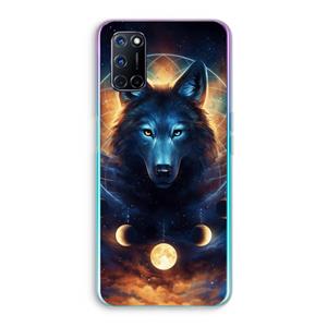 CaseCompany Wolf Dreamcatcher: Oppo A92 Transparant Hoesje