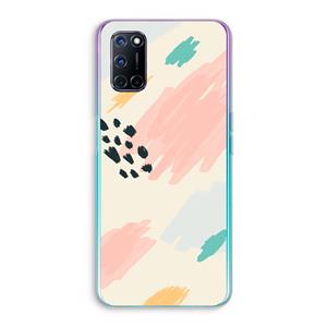CaseCompany Sunday Chillings: Oppo A92 Transparant Hoesje