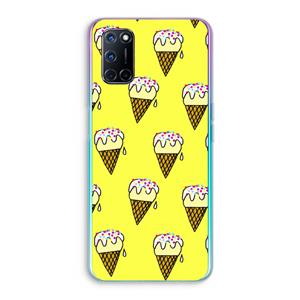 CaseCompany Isjes: Oppo A92 Transparant Hoesje