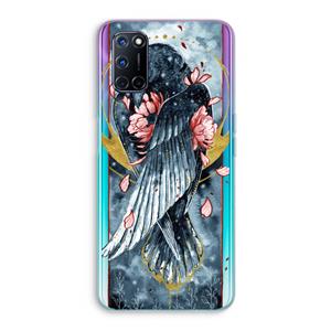 CaseCompany Golden Raven: Oppo A92 Transparant Hoesje
