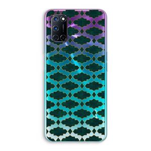 CaseCompany Moroccan tiles: Oppo A92 Transparant Hoesje