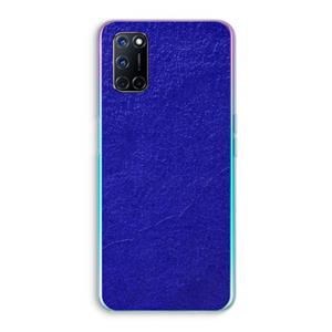 CaseCompany Majorelle Blue: Oppo A92 Transparant Hoesje