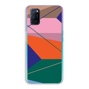 CaseCompany Gestalte 1: Oppo A92 Transparant Hoesje