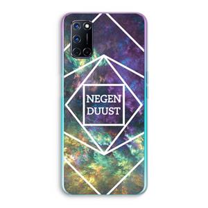 CaseCompany Negenduust ruimte: Oppo A92 Transparant Hoesje