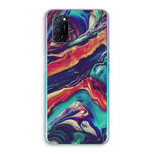 CaseCompany Chameleon Sun: Oppo A92 Transparant Hoesje