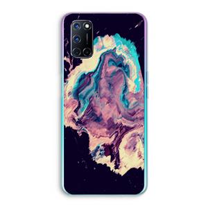 CaseCompany Cosmic Silence: Oppo A92 Transparant Hoesje